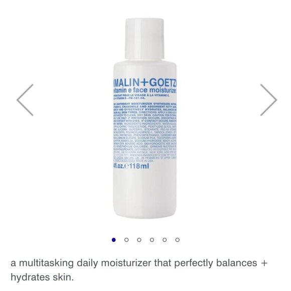 Malin + Goetz vitamin e face moisturizer 118ML $60 - Picture 2 of 6